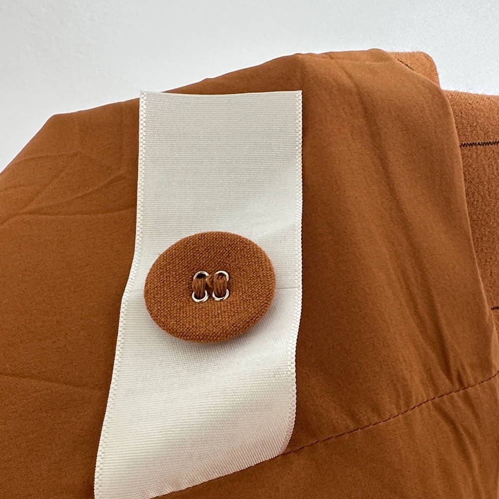 DANIELLE BERNSTEIN Rust Blazer Jacket NWT - image 8